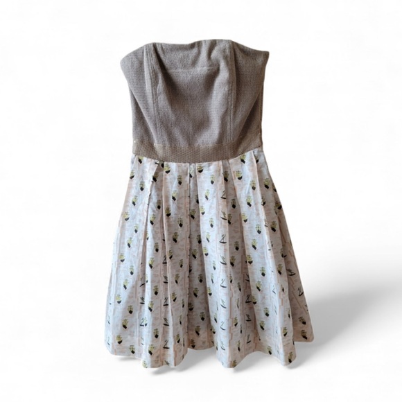 RACHEL ROY Strapless Sequined Printed Dress 6) NWT - Picture 2 of 16